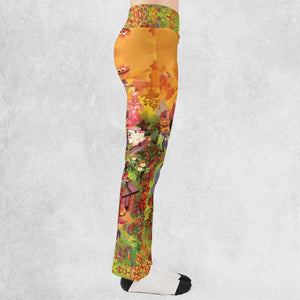 Wonder Foodland The Siege Of Mcdonaldland Flare Leggings