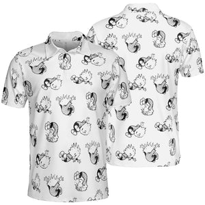 AOP Men/Women Polo Shirt - MU7HLGND - - 2