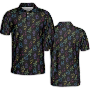 From Chocobos To Cactuars Final Fantasy AOP Men/Women Polo Shirt