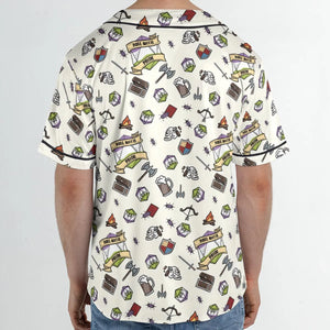 Roll With Pride DnD Unisex Baseball Jersey