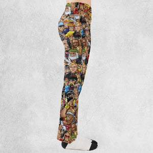 Classic Wrestlers Flare Leggings