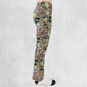 Groove Map The Emperor's New Groove Flare Leggings