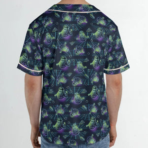 The Real Ghostbusters Slimer Classics Retro Unisex Baseball Jersey
