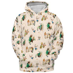 All-over Print Hoodie - 75AFKXTD - - 2