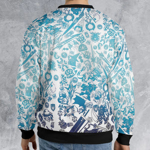 Blue Moggle Final Fantasy All-over Print Sweatshirt