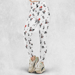 Baby Horror Characters Pattern Legging