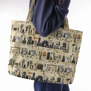 Bayeux Tapestry Monty Python Large Tote Bag