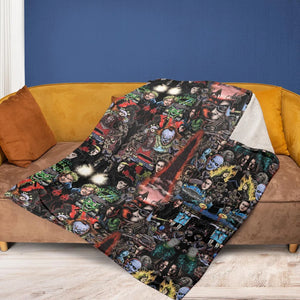 Stephen King Universe Fleece Blanket