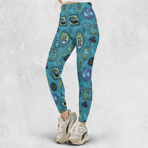 Haunted Mansion Pattern Legging