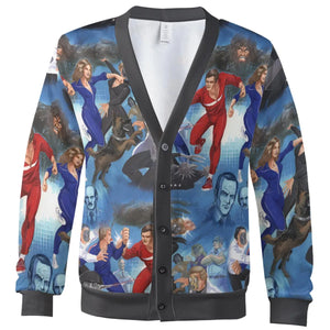 The Dollar Man and The Woman Cardigan