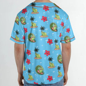Ghostbusters Slimer Summer Vibes Unisex Baseball Jersey