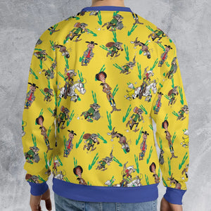 Dead End City Lucky Luke All-over Print Sweatshirt