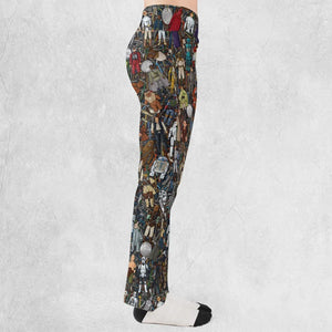 Star Wars Characters Figures Flare Leggings