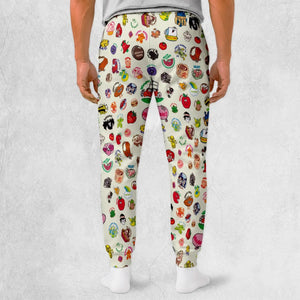 Vintage Trend Matte Scratch & Sniff Sweatpants