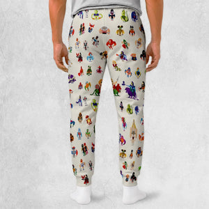 He-Man & Masters Of The Universe Characters Pattern Sweatpants