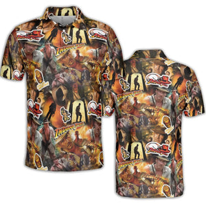 Indy Gear Indiana Jones AOP Men/Women Polo Shirt