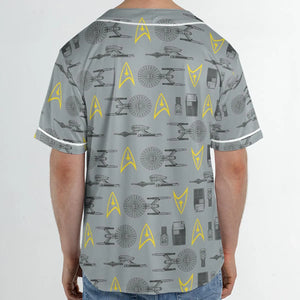 S.T Shipyard Star Trek Unisex Baseball Jersey