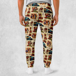 Retro Cartoons The Impossibles Sweatpants