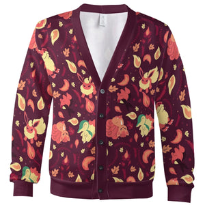 Fire Pokemon Pattern Cardigan