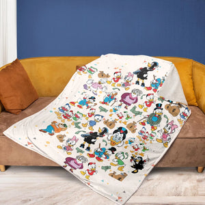 Donald Huey Dewey Ducktales Fleece Blanket