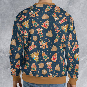 All-over Print Sweatshirt - 1FHY758S - - 2