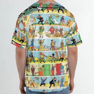 The Story Of Tintin Unisex Baseball Jersey