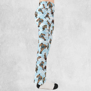 The Mighty Hercules Flare Leggings