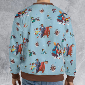 Song of The South Characters All-over Print Sweatshirt