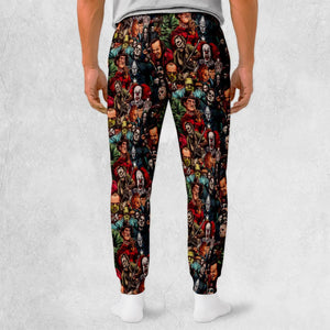 Horror Characters Sweatpants