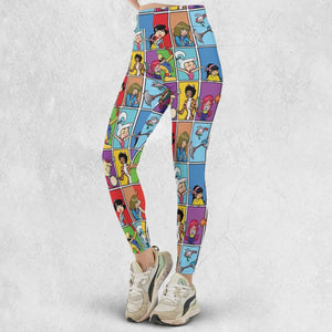 The women of Hanna Barbera Legging