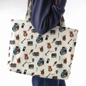 Supernatural Horror Evil Dead Halloween Large Tote Bag