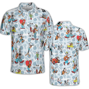 Goofy Be Mine AOP Men/Women Polo Shirt
