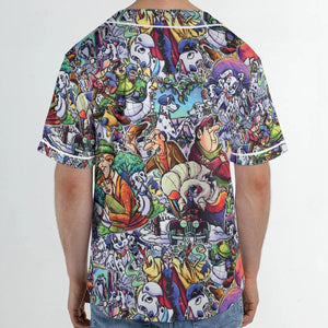 101 Dalmatians Main 90s Unisex Baseball Jersey