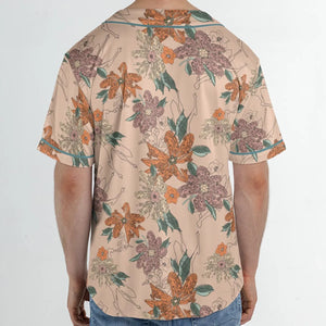 Star Wars Ships Floral Pattern Unisex Baseball Jersey