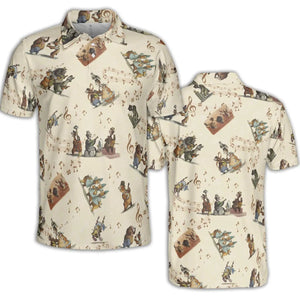 Country Bear Jamboree AOP Men/Women Polo Shirt