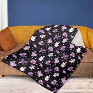 Halloween Final Fantasy Cuties Fleece Blanket