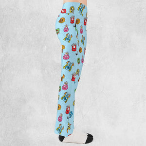 Yo Gabba Gabba Star Wars Mashup Flare Leggings