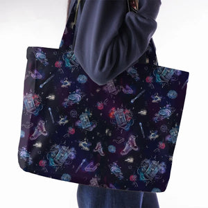 Tardis Doctor Who Seamless Large Tote Bag