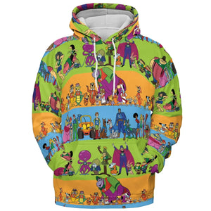 Yogi Yahooeys Scooby Doodies Really Rottens Laffalympics All-over Print Hoodie