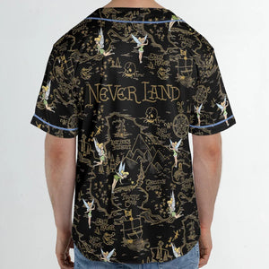 Finding Neverland Tinker Bell Unisex Baseball Jersey