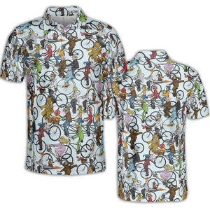Tour De Muppet The Muppet Movie AOP Men/Women Polo Shirt