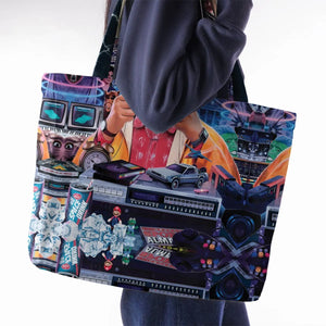 Great Scott! Back To The Future Large Tote Bag
