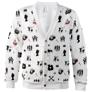 Legandary Bands Mashup Cardigan