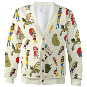 Herculoids and The Rest Of Hanna Barbera Space Stars Cardigan