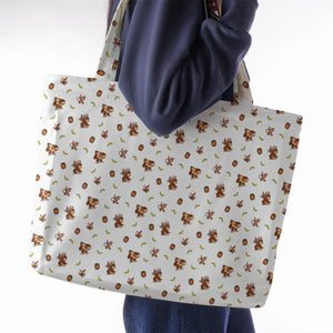 Nintendo Donkey Kong Characters Pattern Large Tote Bag