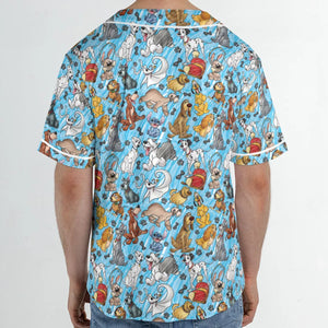 Animation Dogs Unisex Baseball Jersey