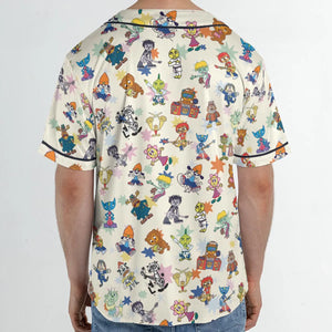 Parappa the Rapper Characters Unisex Baseball Jersey