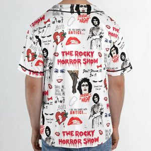 The Rocky Horror Picture Show Pattern Unisex Baseball Jersey