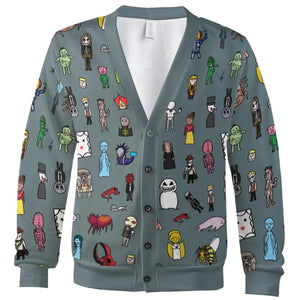 The Races of Doctor Who Cardigan