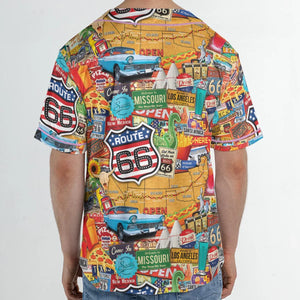 Main State of America Unisex Baseball Jersey